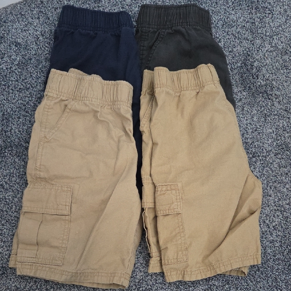 The Children's Place Cargo Shorts - Navy, Olive, Khaki